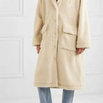 Stand Studio oversized faux shearling coat 