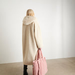 Stand Studio oversized faux shearling coat 