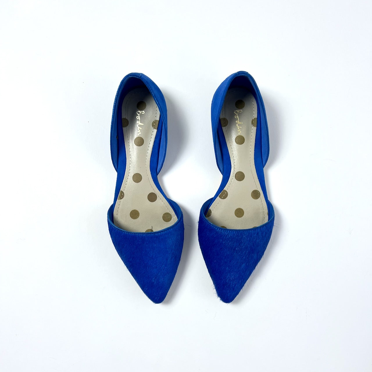 Royal blue hot sale pointed flats