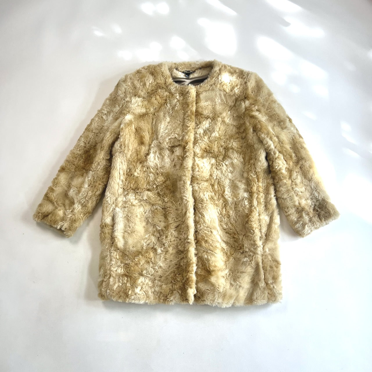 Faux fur clearance car coat