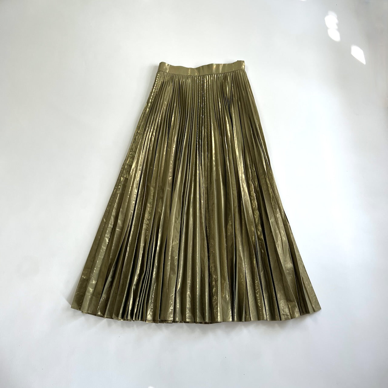 70s shop gold skirt