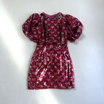 Sister Jane pink heart sequin mini dress