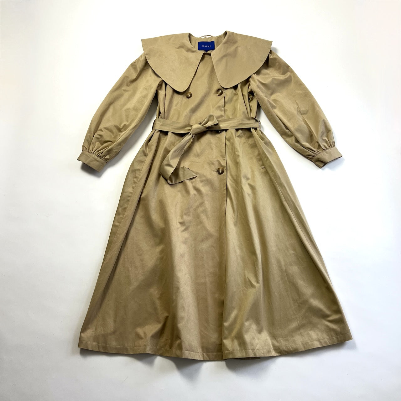 Resume 'LucyRS' oversized collar trench coat Manifesto Woman