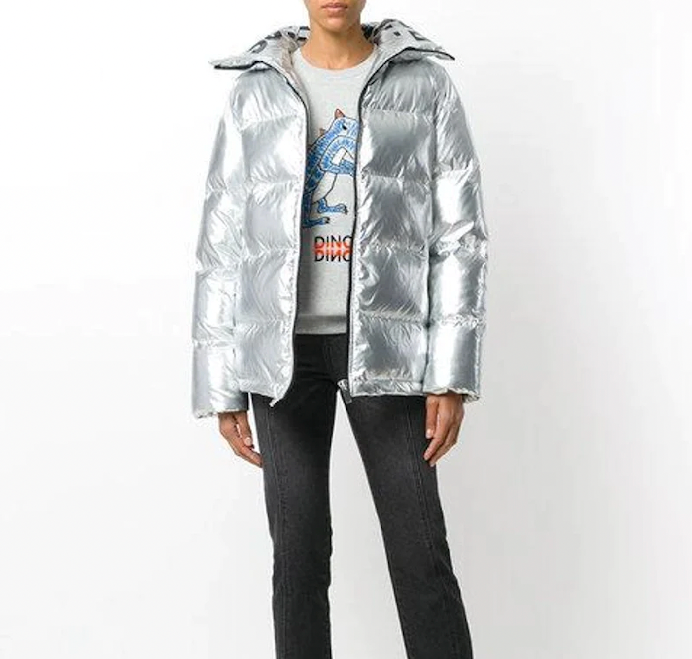 Kenzo silver deals down jacket