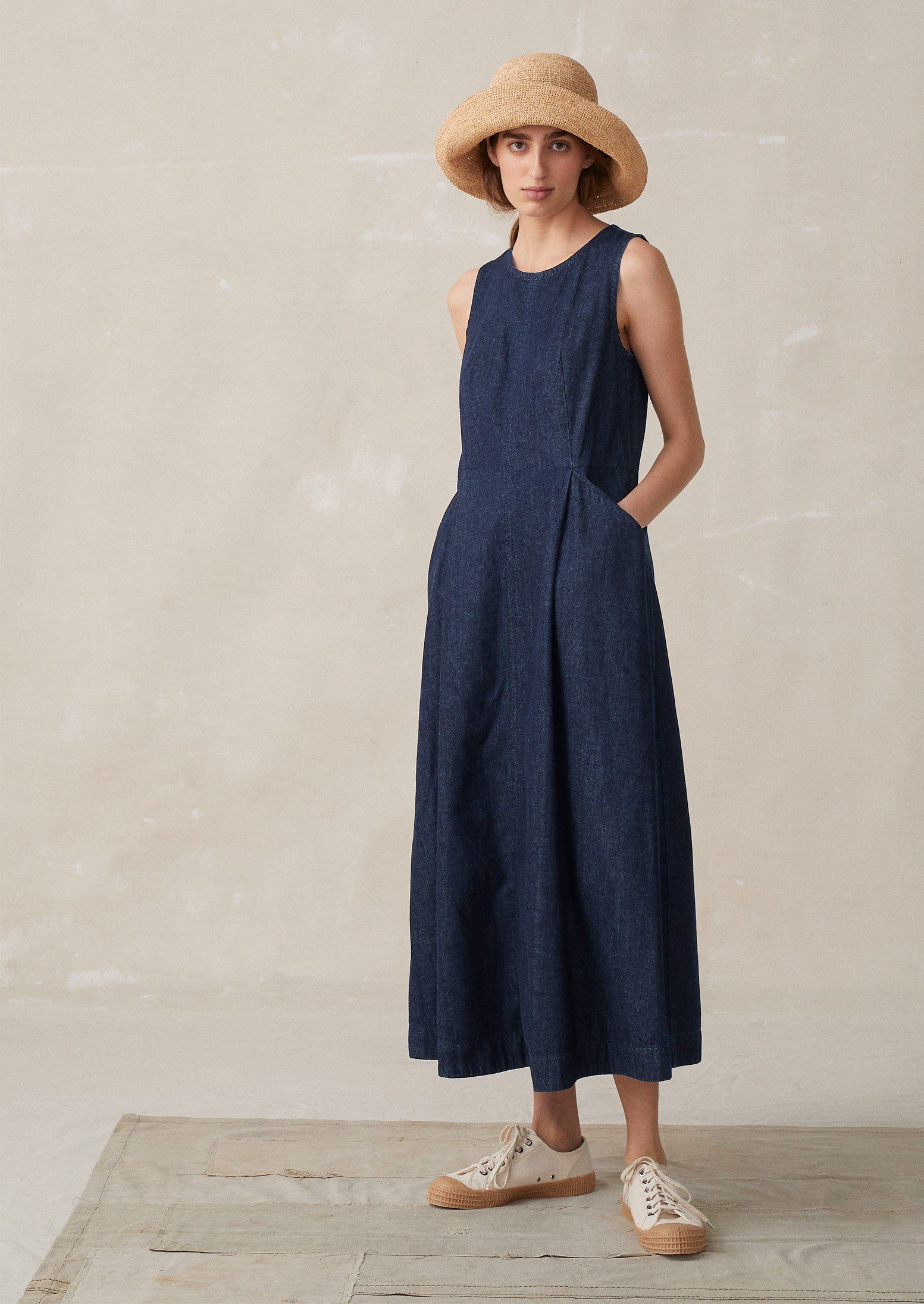 Toast denim pinafore sales dress