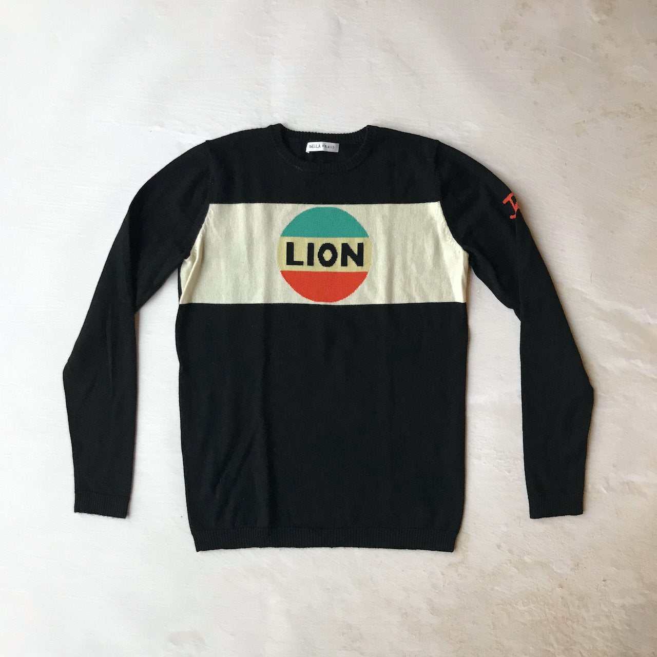 Bella freud shop lion jumper