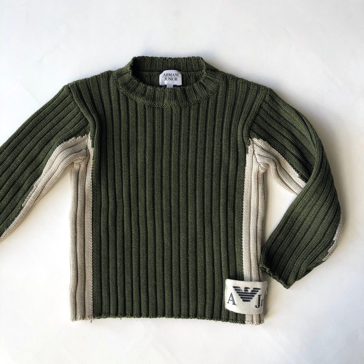 Armani shop khaki jumper