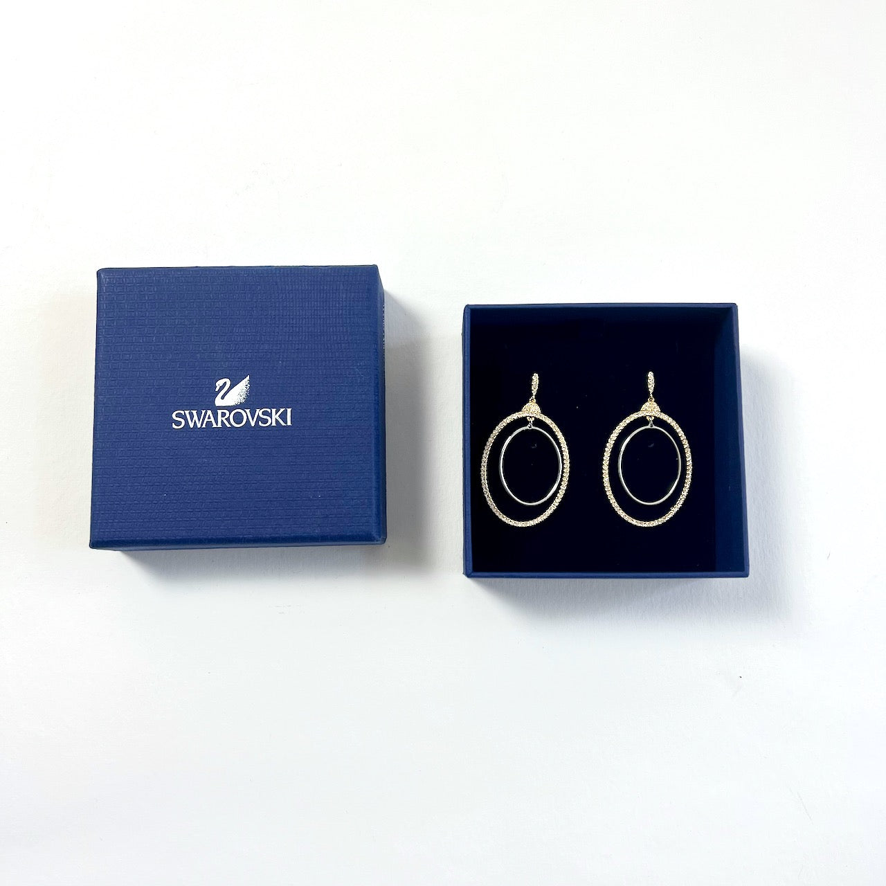 Swarovski somerset sale hoop earrings