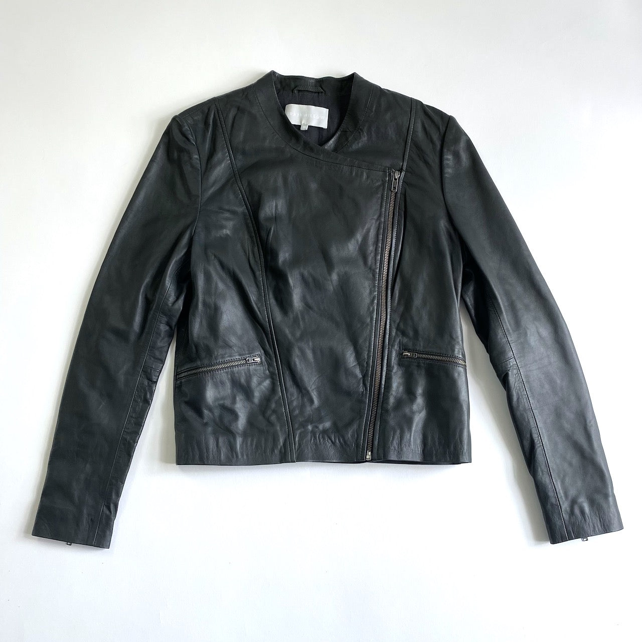 Slate and sale willow leather jacket