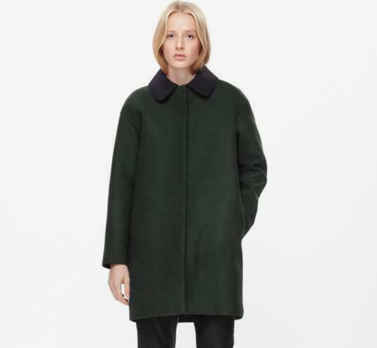 Cos on sale green coat