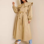 Resume 'LucyRS' oversized collar trench coat Manifesto Woman