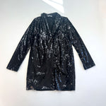 Zara black sequin blazer dress Manifestp Woman