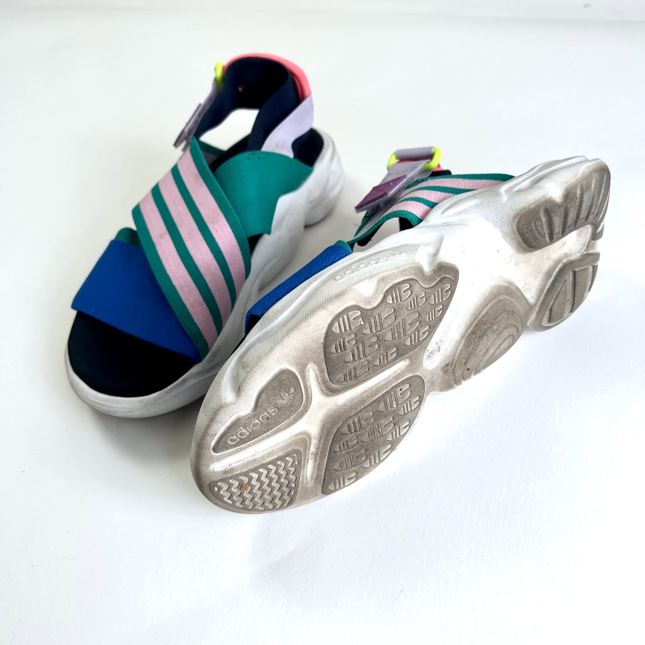 Adidas magmur sandals green hot sale