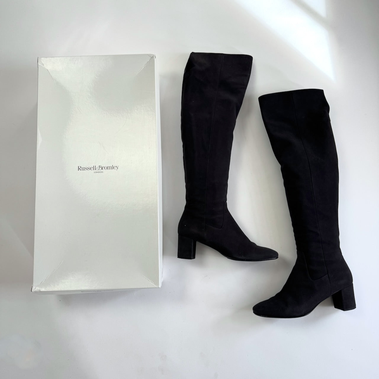 Russell and bromley on sale over the knee boots