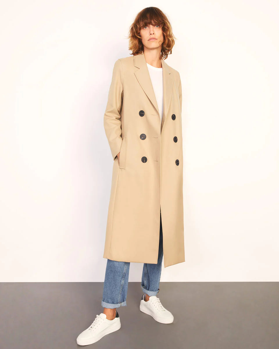 Work to Weekend  Classic Trench Coat - Hi Sugarplum!