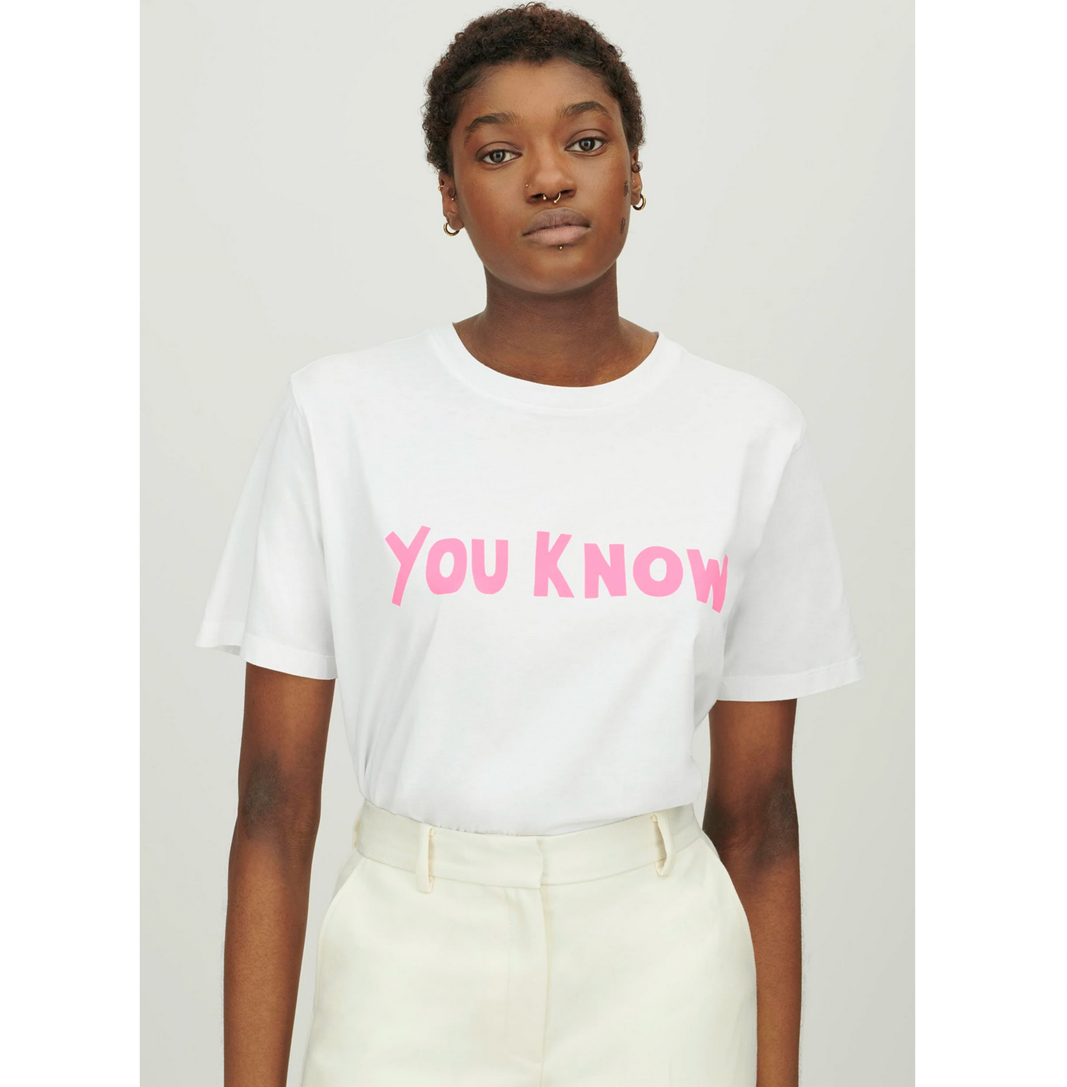 Bella Freud You Know cotton t shirt