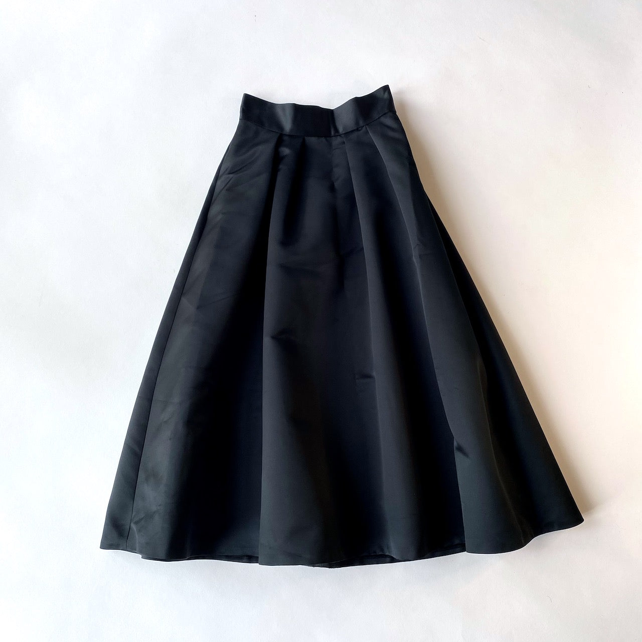 Coast black 2025 satin skirt