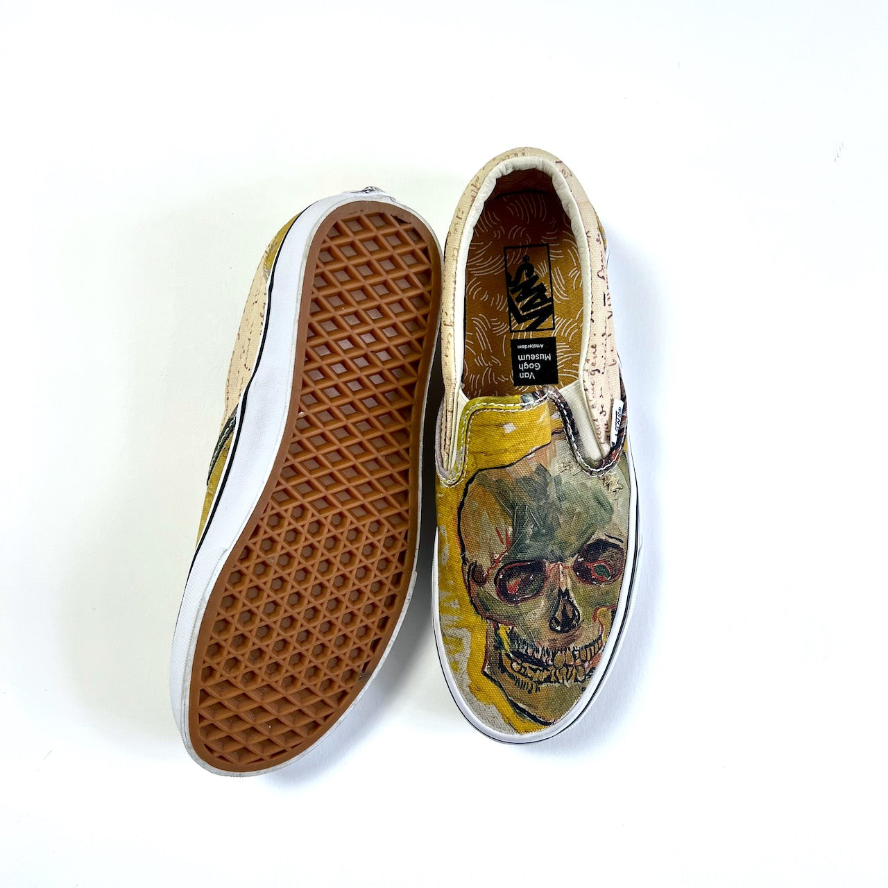 Vans x van on sale gogh slip on