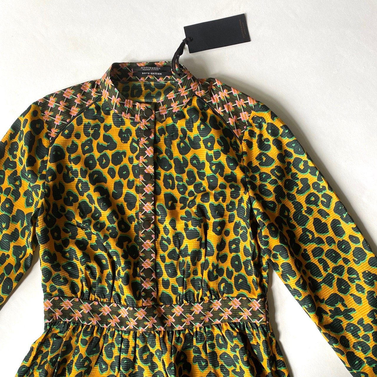 Scotch and soda leopard 2024 dress