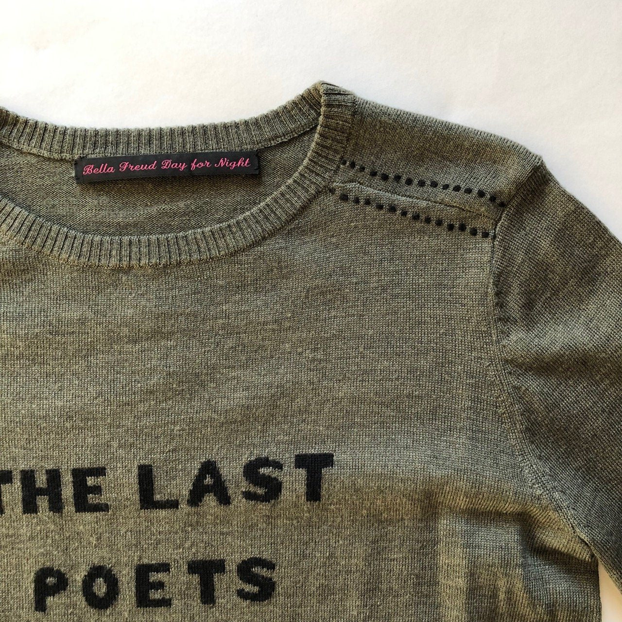 Bella Freud The Last Poets jumper