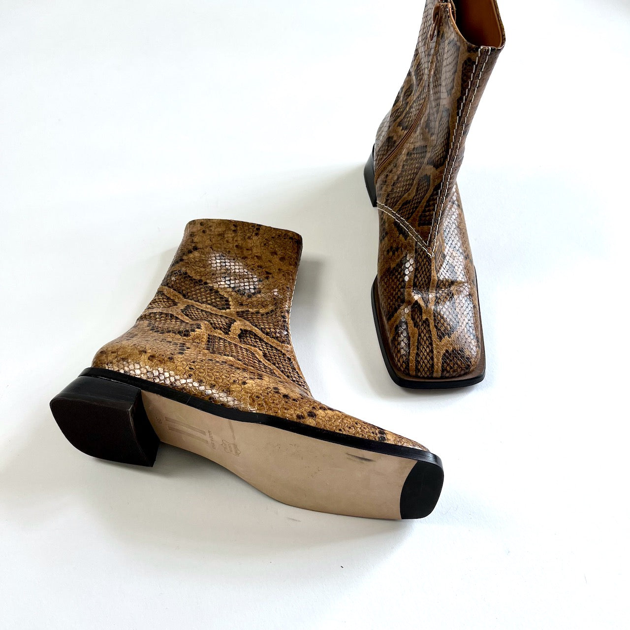 Miista snakeskin outlet boots