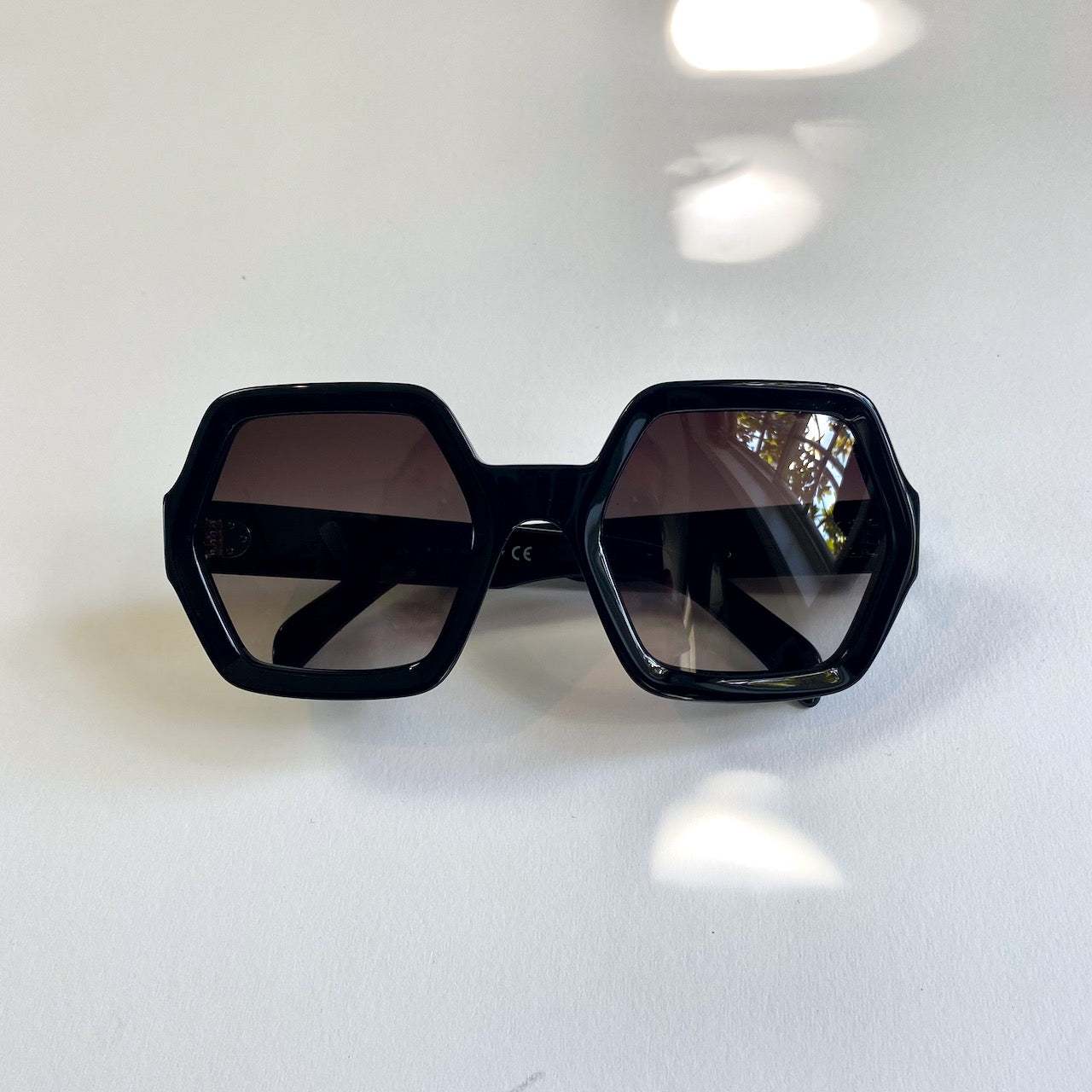 Celine best sale hexagonal sunglasses