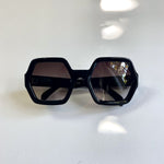 Celine hexagon black sunglasses