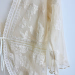 Vintage cream lace for sale at Manifesto Woman
