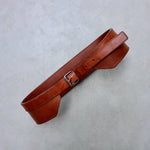 Stefanel tan leather belt