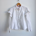 Le Jean de Marithe + Francois Girbaud white vintage shirt