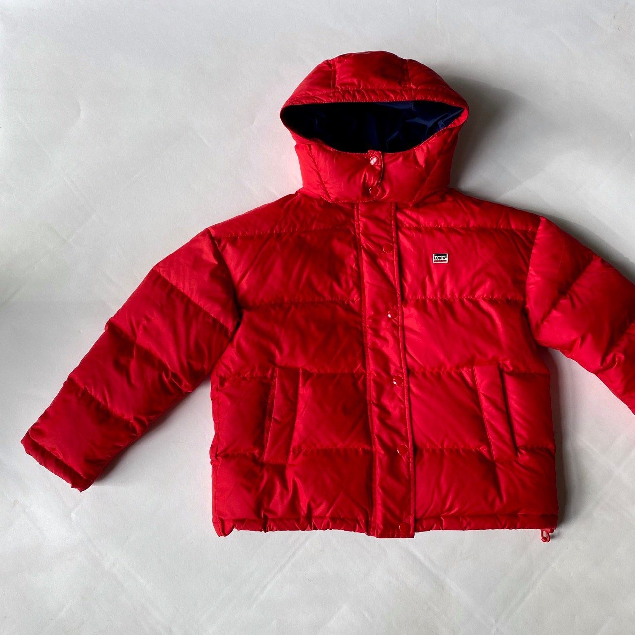 Levi s Martina red puffer down jacket new