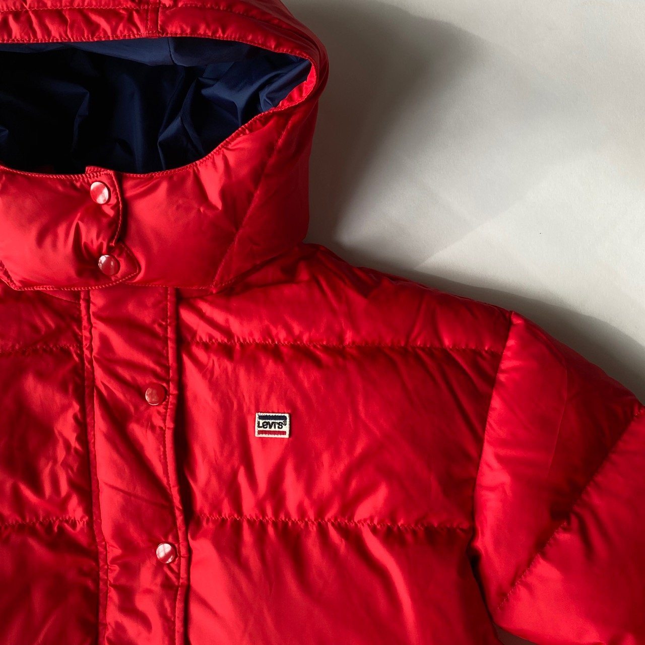 Levi s Martina red puffer down jacket new