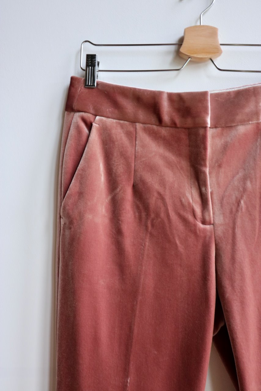 Pink Wide Leg Trousers - Cider