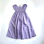 Tach Clothing smocked lilac linen dress 