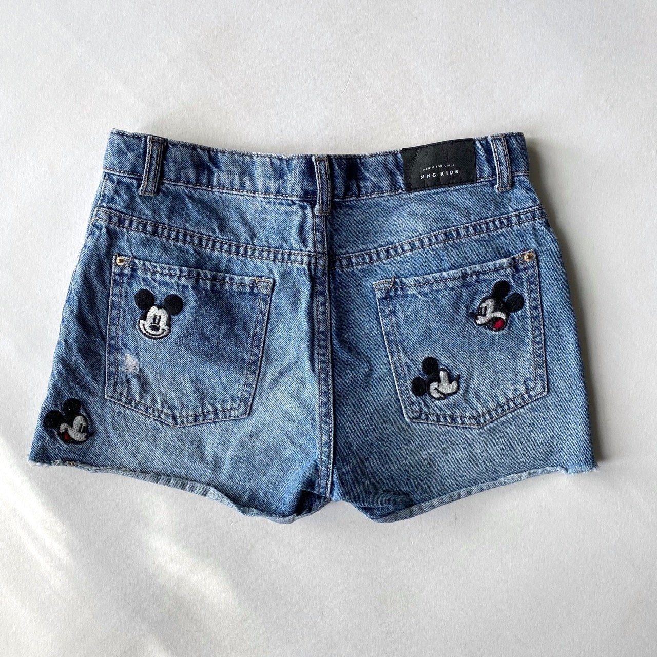 Mickey mouse clearance jean shorts womens