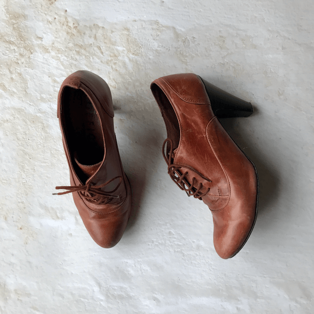 Ellie's Shoes — Day 3: Heeled brogues