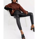 Topshop black vegan leather leggings - new – Manifesto Woman