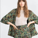 Zara tapestry kimono coat at Manifesto Woman #manifestowoman